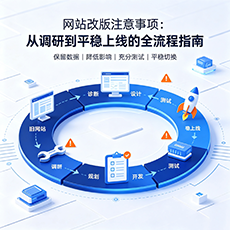 铜川建站-网站改版注意事项：从调研到平稳上线的全流程指南
