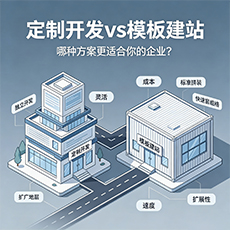 铜川建站-定制开发vs模板建站：哪种方案更适合你的企业？