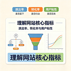 铜川建站-理解网站核心指标：跳出率、转化率与用户粘性