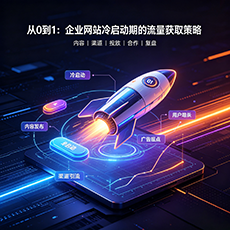 耀州建站-从0到1：企业网站冷启动期的流量获取策略