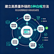 耀州建站-建立高质量外链的5种白帽方法